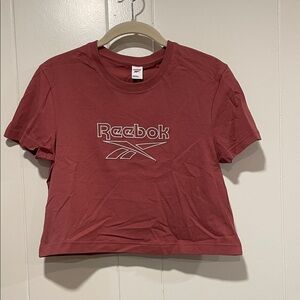 Reebok Maroon Logo Tee